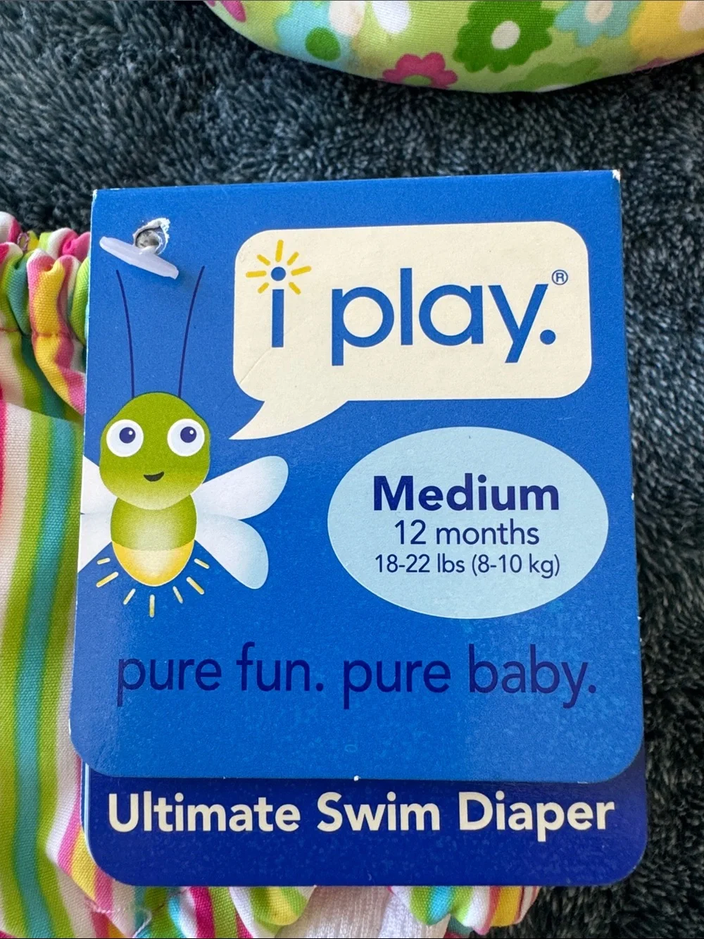 i play. Girls Swim Diaper Cover Bundle - Pink, Green, Turquoise Patterns